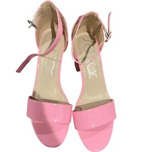 Sugar light pink patent heels size 8